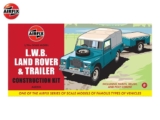 AIRFIX L.W.B Land Rover & Trailer Model Kit Starter Set