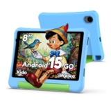 ALLDOCUBE 8-Inch Kids Tablet with Case, Android Go, Parental Control