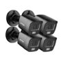 ANNKE Security Camera, 4 Pack 1080p