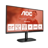 AOC 22B2H – 22 inch FHD Monitor, 75Hz, VA, 7ms Frameless design, Tilt, lowBlue Mode, Flicker Free (1920 x 1080 75Hz, HDMI/VGA)