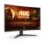 AOC Gaming C32G2ZE – 32 Inch FHD Curved Monitor, 240Hz, 1ms MPRT, VA AMD FreeSync Premium, Low Input Lag, 240Hz, 300 cd/m², HDMI/DP)