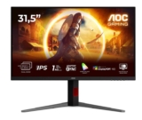 AOC U32G4U 31.5 UHD 160Hz / FHD 320Hz Dual Mode G-Sync Compatible Fast-IPS Gaming Monitor
