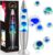 AONESY LED Liquid Motion Lamps 13.5Colour Changing Lamp White Liquid & Blue Wax Lamps for Adults Kids Gift for Christmas Birthday Mood Light for Bedroom Home Decor