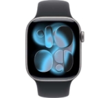 APPLE Watch Series 11 – 42 mm Space Grey Aluminium Case with Black Sport Band, S/M