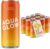 AQUA GLOW Sparkling Collagen Drink – 5000mg VERISOL Bovine Collagen Peptides – Liquid Collagen for Women – Biotin, Zinc, Vitamins C & B Complex – Low Sugar 250ml (Pack of 12) Mango Passion