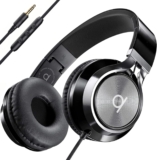 ARTIX Wired Headphones with Microphone & Volume Control, Foldable On-Ear Kids Headphones with 3.5mm Audio Jack for Mobile, Laptop, Computer, Chromebook, iPad & Tablet