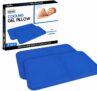 ASAB 2 Pack Cooling Gel Pillow for Relief of Migraine Headache Night Sweat Fever Pad Cushion Pillow Mat Absorbs – 30x40cm Chill Mat Improve Quality of Sleep & Sleeping Temperature