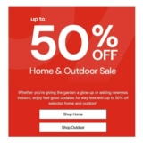 ASDA George up to 50% Home, Garden & Electrical Sale Free C&C