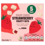 ASDA Yogurt Coated Strawberry Fruity Bits 5 x 25g (125g)