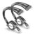 ASICEN Retractable USB Charging Cable, 4-in-1, 1.5m