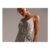 ASOS DESIGN Bridesmaid Satin Cami Maxi Dress with Drape Detail in Sage Green