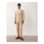 ASOS DESIGN Slim Fit Suit in Stone Slub Texture