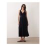 ASOS DESIGN Waisted v Neck Maxi Dress