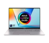 ASUS Vivobook S16 OLED S3607CA 16 Refurbished Laptop – Intel Core Ultra 7 255H, 1 TB SSD, Silver (Very Good Condition)