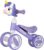 ATOM Childrens Bobble Bike My First Toddler Training Bicycle Lightweight Kids Balance, Walking & Training Ride-On TPE Handles & 6 EVA Wheels Suitable for Ages 1