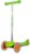 ATOM Light-Up Move N Groove Scooter 3 Wheeled Tri Design Tilt-To-Turn Steering Toddler Ride With Light-Up Wheels Kids Push Toy Suitable for Ages 2