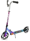 ATOM Light Up Neo Chopper Max 180 Scooter Teens Foldable Kick Scooter with Light-Up Wheels Adjustable Handlebar 100cm ABEC-7 Bearings Stunt Style Ride On for Teens & Adults Max 100kg 8