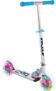 ATOM Light Up Wheels Inline Childrens Scooters Kids Push Scooter With Adjustable Handle Height Easy Foldable Kids Scooter For Boys And Girls Kick Scooter For Kids Age 4-7