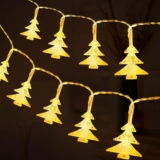 AUAUY Christmas Tree String Lights, 40 LED 19.6FT Xmas Lights (Warm White)