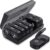 AUVON Pill Box Organiser, XL Weekly Pill Box 7 Day 2 Times a Day with One-Side Large Opening Design Black Sold by AUVON FBA – Prime Deal