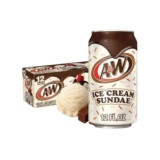 A&W Ice Cream Sundae Soda Cans 12 X 355ml
