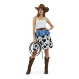 AYYOHON Jessie Costume for Women, Cowgirl Tank Dress