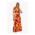 Abstract Floral Maxi Skirt