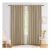 Abstractex Brown Blackout Panels, 72-Inch, Farmhouse Bedroom