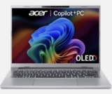 Acer Aspire 14 Co-Pilot AI 1920×1200 OLED Ultra 7 256V 16GB/1TB Silver – Refurb Very Good – w/code sold by Currys Clearance