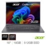 Acer Aspire 16 AI, Copilot PC, AMD Ryzen AI 5, 16GB RAM, 512GB SSD, 16 Inch OLED Laptop, 2 Year Warranty