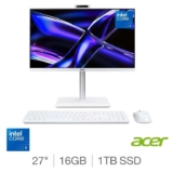 Acer C27-A, Intel Core 5, 16GB RAM, 1TB SSD, 27 Inch All in One Desktop PC, DQ.BRPEK.002