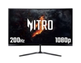 Acer Nitro ED270X0 27 LCD VA HDMI 200Hz HDR10 Black Curved Gaming Monitor – Acer Certified Refurbished – w/code sold by Lizard Tech Shop