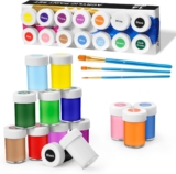 Acrylic Paint Set 14 Tubes – 20ml/Tube Non Toxic Acrylic Craft Paints for Artists Beginners Canvas Wood Painting, No Fading & Rich Pigment