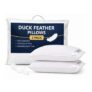 Adam Home Duck Feather Pillows 2 Pack Hotel Quality (Standard Size)