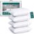 Adam Home Pillows 4 Pack Hotel Quality Side Sleeper Bounce Back Bed Pillow Hypoallergenic & Anti Dust Mite Resistant Premium Filled Hotel Pillows Pack of 4