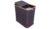 Addis 85 Litre Double Bamboo Laundry Hamper – Grey – Free C&C