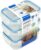 Addis Clip Tight Food Storage Containers 240 ml Rectangle Pack Of 3 Airtight Containers Bpa Free Easy Locking Lid Clips, Clear Transparent