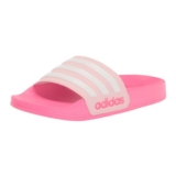Adidas Adilette Unisex Child Shower Slides, Lucid Pink, UK 11