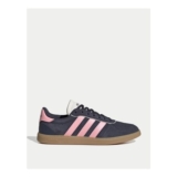 Adidas Breaknet Sleek Leather Gumsole Trainers Womens
