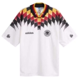 Adidas Football Germany 94 Bring Back Jersey in White Print, Size XS-2XL – W/code
