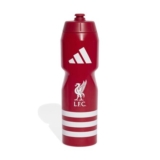 Adidas Liverpool FC Bottle, Unisex, Strawberry Red/White, One Size