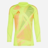 Adidas Mens Tiro 24 Pro Long Sleeve Goalkeeper Jersey Semi Solar Yellow Size L