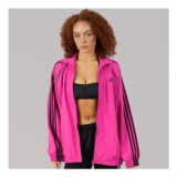 Adidas Originals Womens Teamgeist Adicolor Oversized Woven Full Zip Track Top
