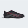Adidas Predator Club TF Football Boots, Core Black / Grey Four / Lucid Red – Sizes 8.5 & 11 (Free Delivery For Members)