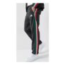 Adidas Sportswear Mens Essentials 3 Striipes Tracksuit Pants – Black