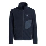 Adidas Terrex Kids Multi Full-Zip Fleece Sweatshirt Black, 5-6 Years