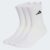 Adidas Unisex Cushioned Sportswear Crew Socks 3 Pair – Adult UK Sizes 2.5-4 / 4.5-6 / 6.5-8 / 10.5-12 / 13-14.5 (£6.64 S&S)