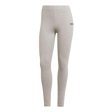 Adidas Womens Essentials Linear Cotton Leggings, Medium Grey Heather/Black, XS