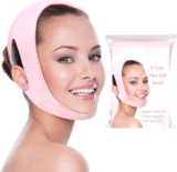 Adjustable Chin Strap for Sleeping Soft Jaw Support Wrap for Men & Women Breathable Double Chin Support Band Comfortable Reusable Night Support