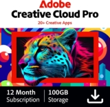 Adobe Creative Cloud Pro Graphic Design AI Features PC/MAC Digital Download